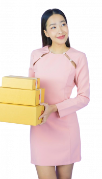 portrait-beautiful-young-asian-woman-with-box-ready-shipping-color-background